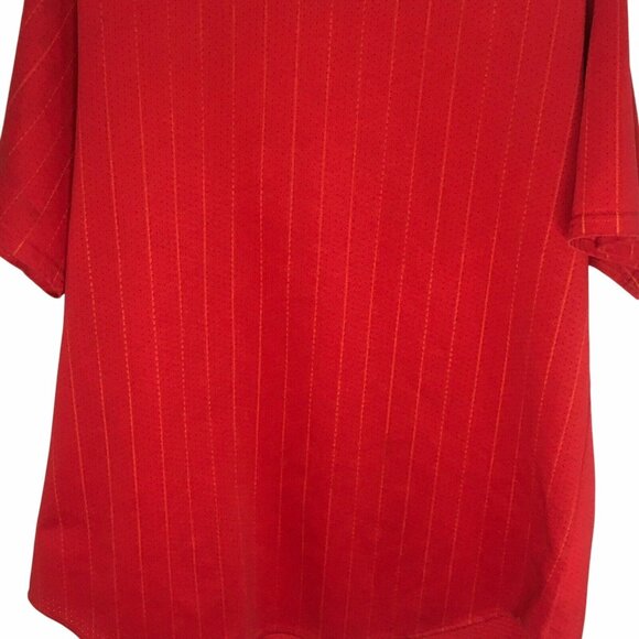 Vintage Rare Majestic Atlanta Braves MLB Red Baseball Jersey Made In USA Size XL - Picture 5 of 16
